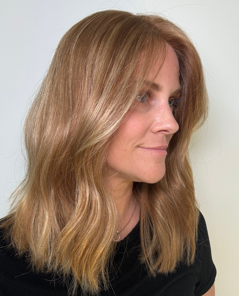 Jessica wig — side view