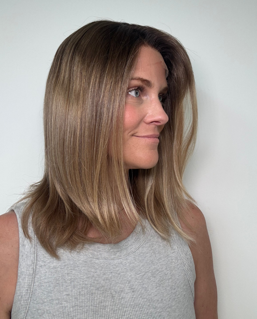 Carrie wig — side view