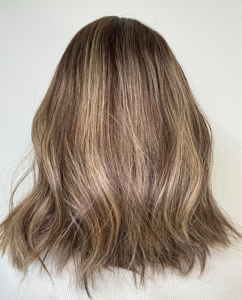 Hazel wig — back view