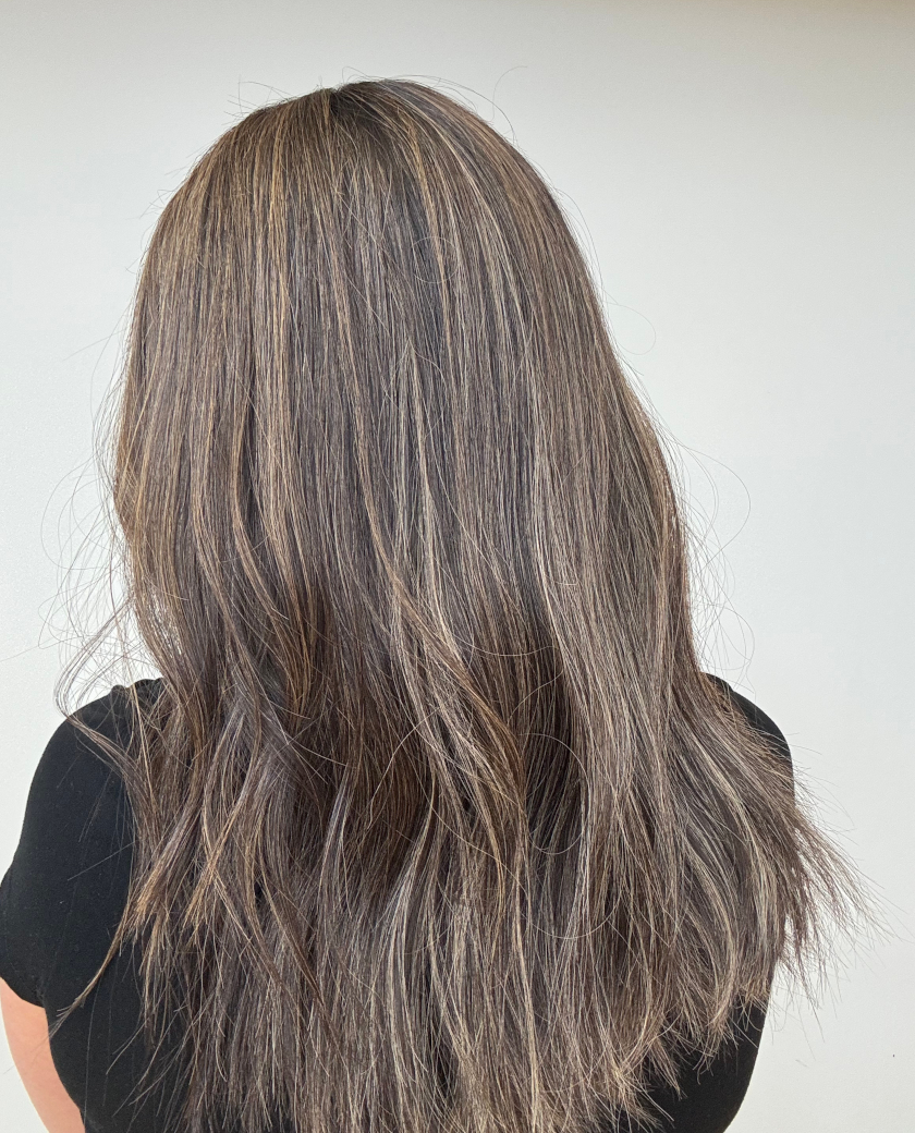 Heather wig — side view