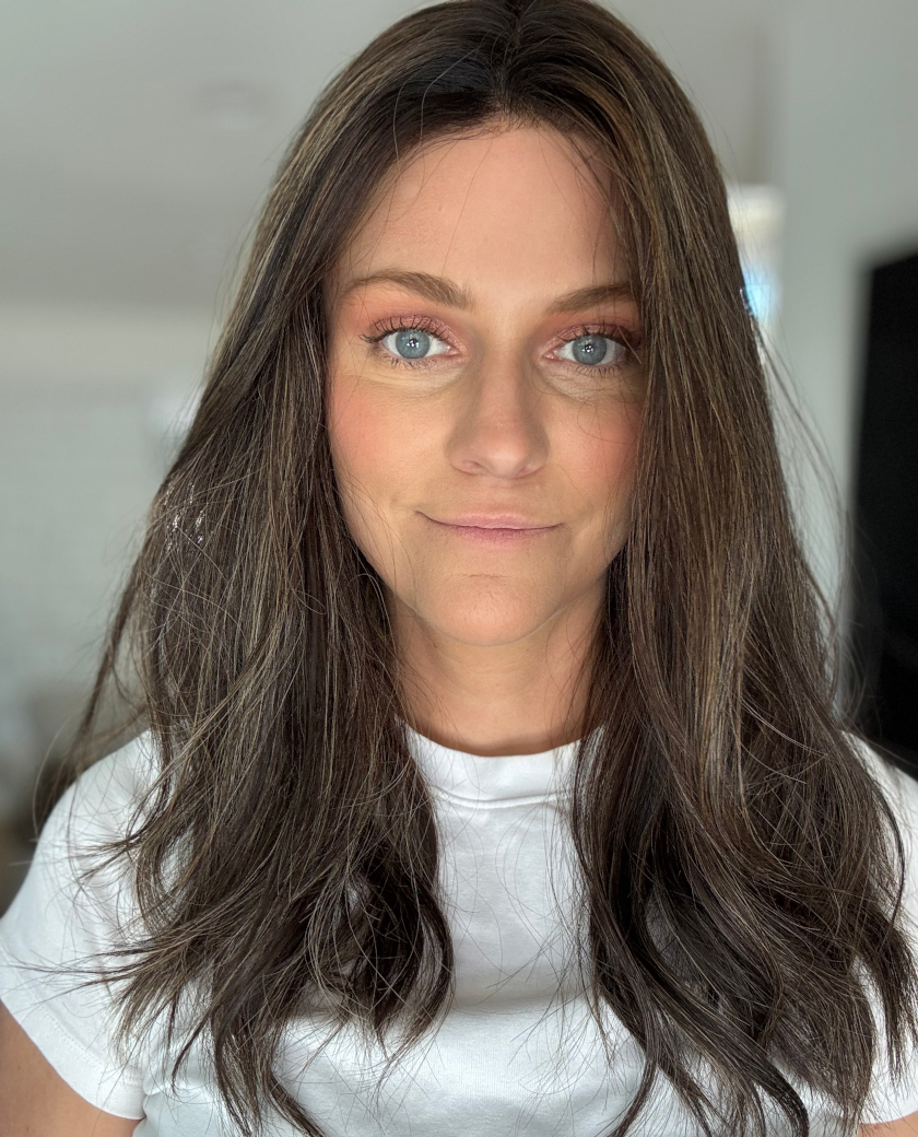 Heather wig — front view