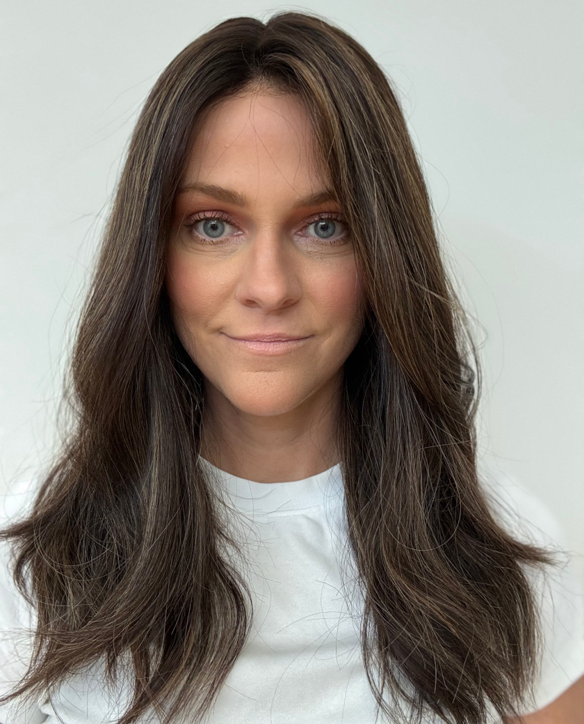 Heather wig — front view