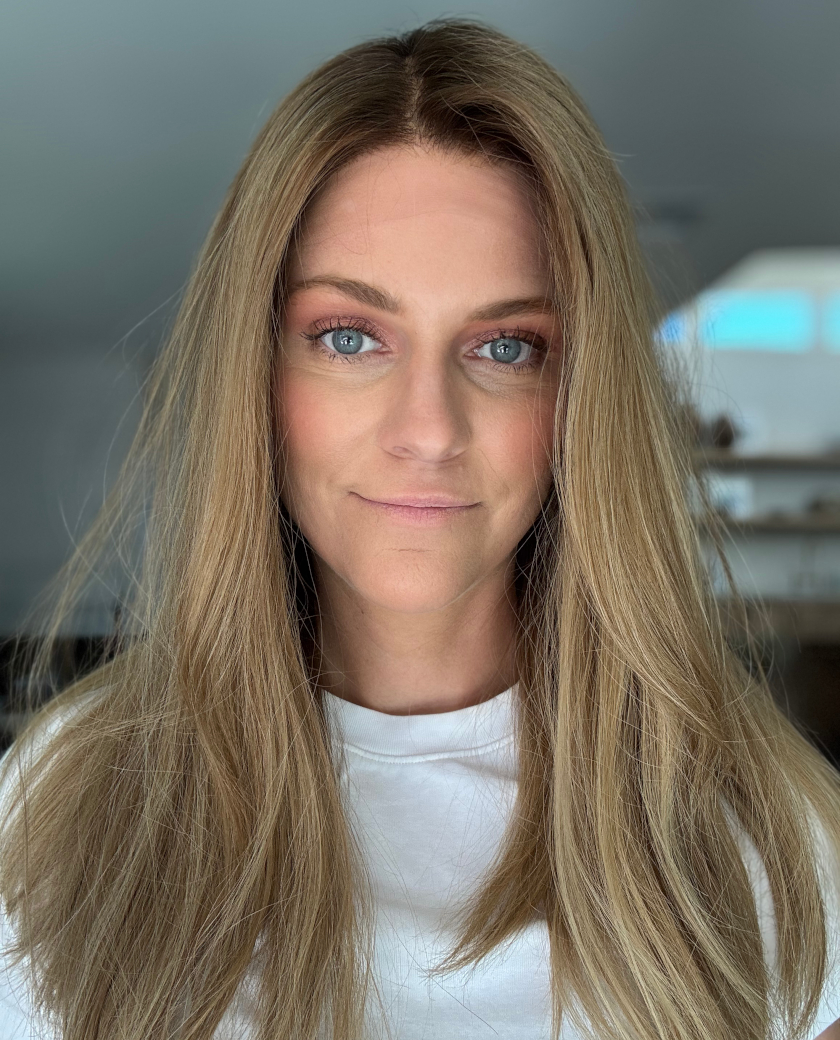 Honey wig — front view