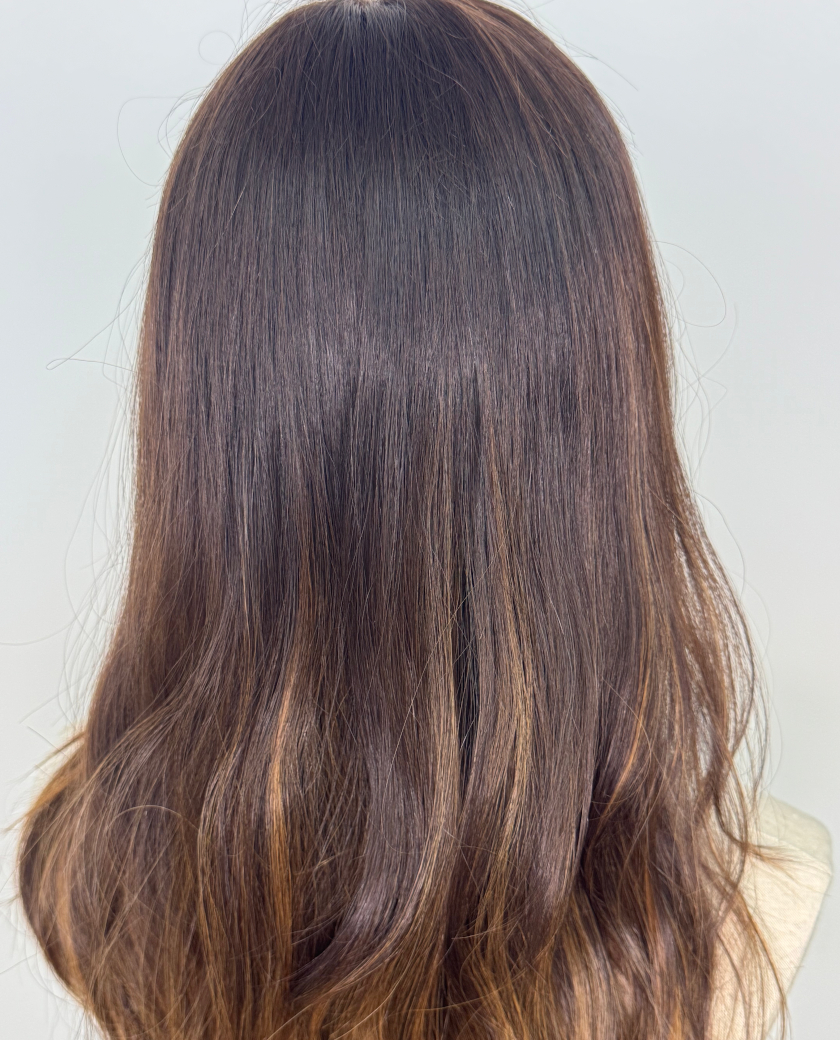 Brooke wig — back view