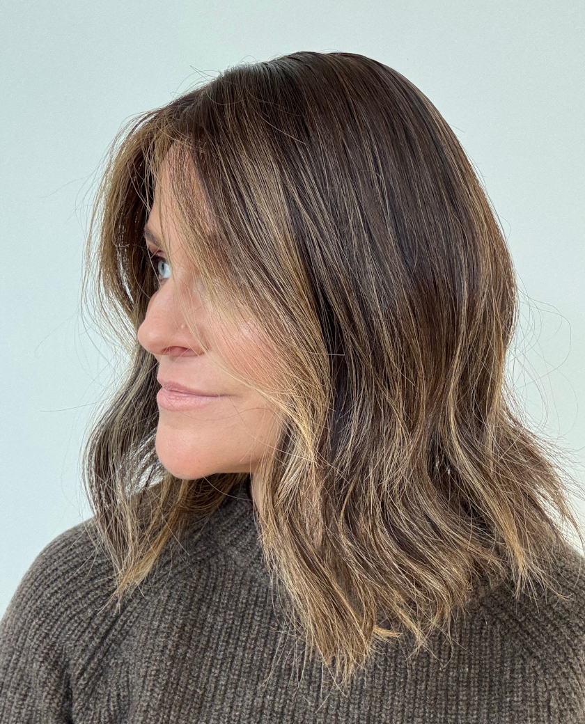 Kit wig — side view