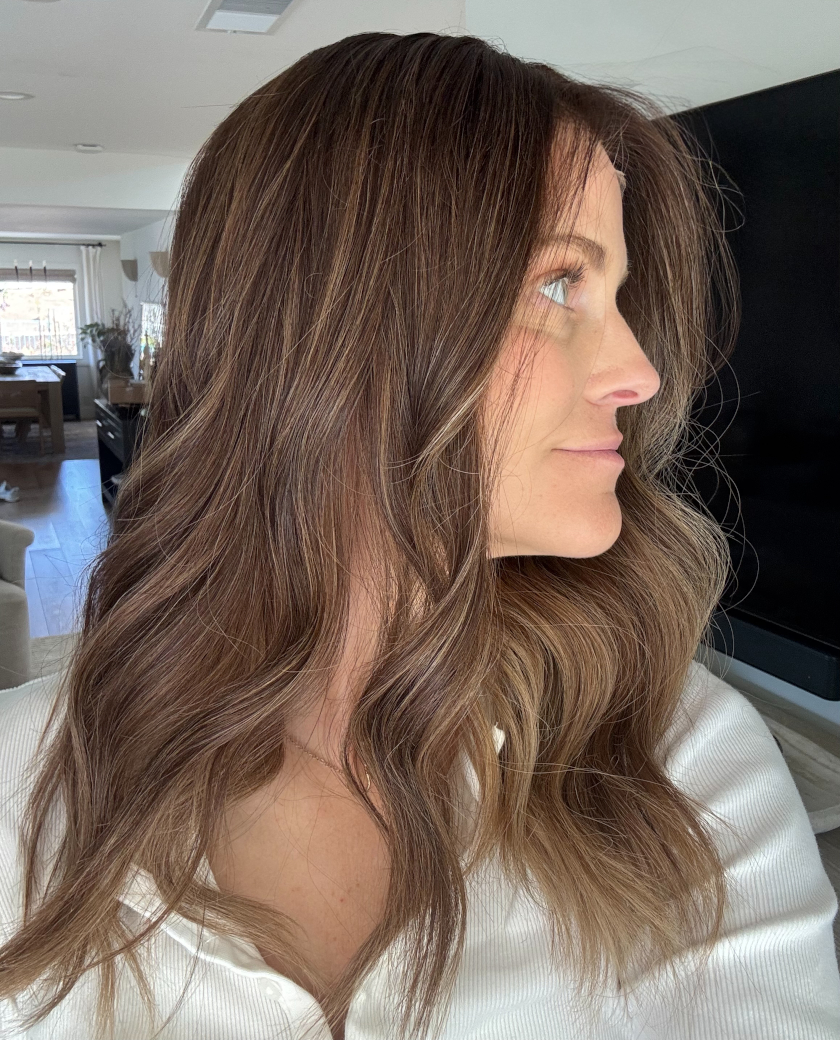 Lainey wig — side view