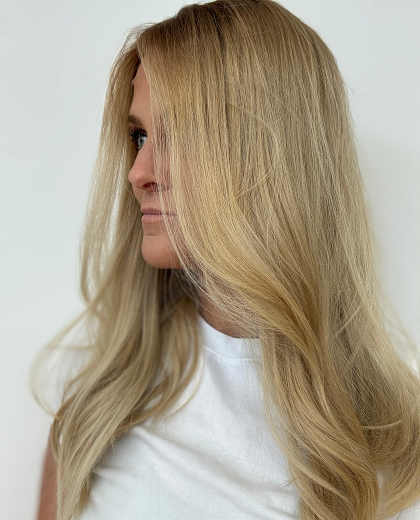 Nicole wig — side view