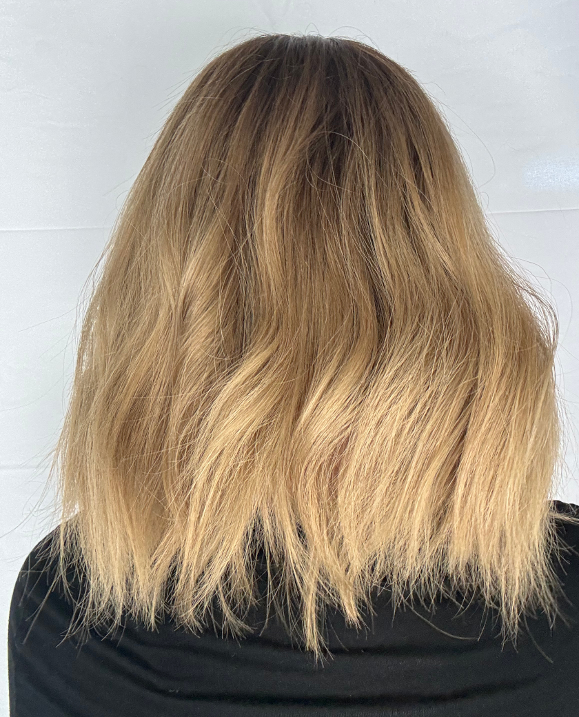 Sloane Short wig — back view