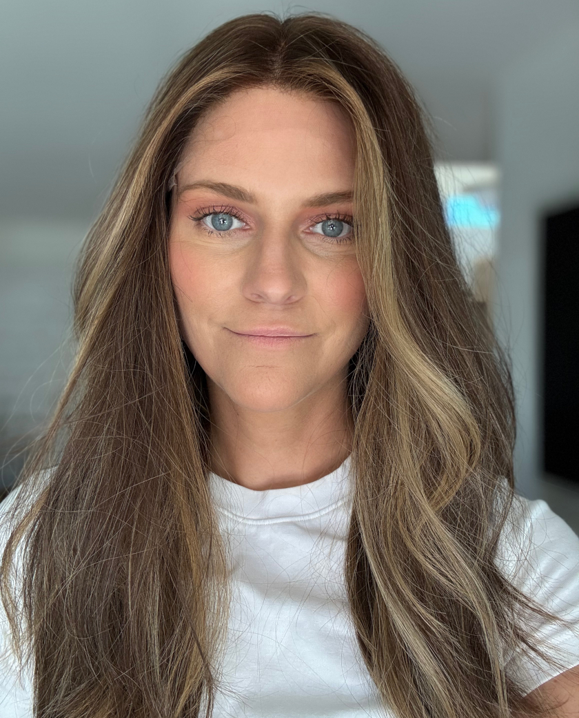 Sophia wig — texture detail