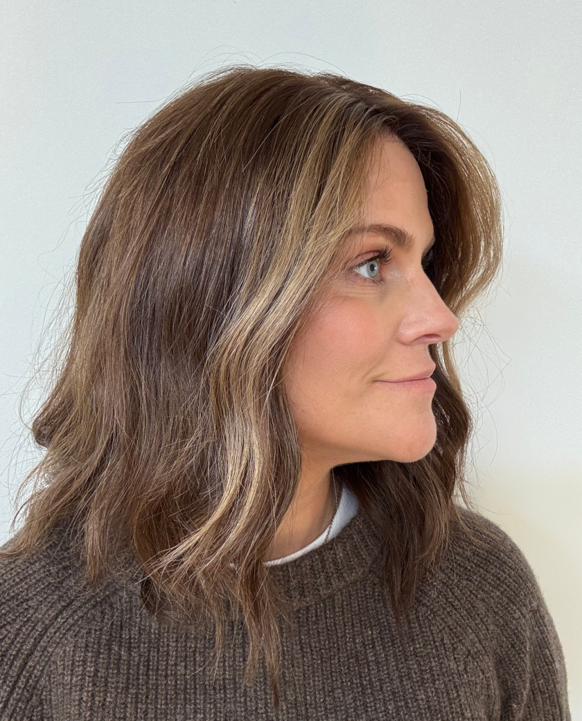 Sophia short wig — back view