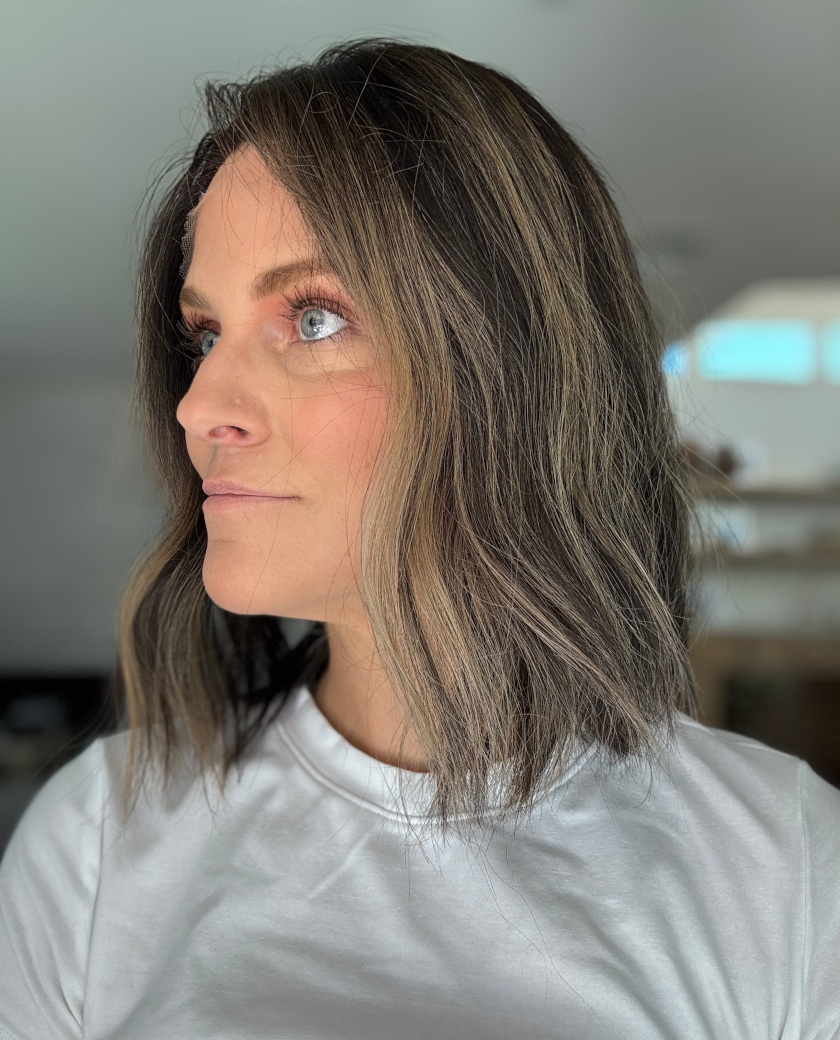 Vivian wig — back view