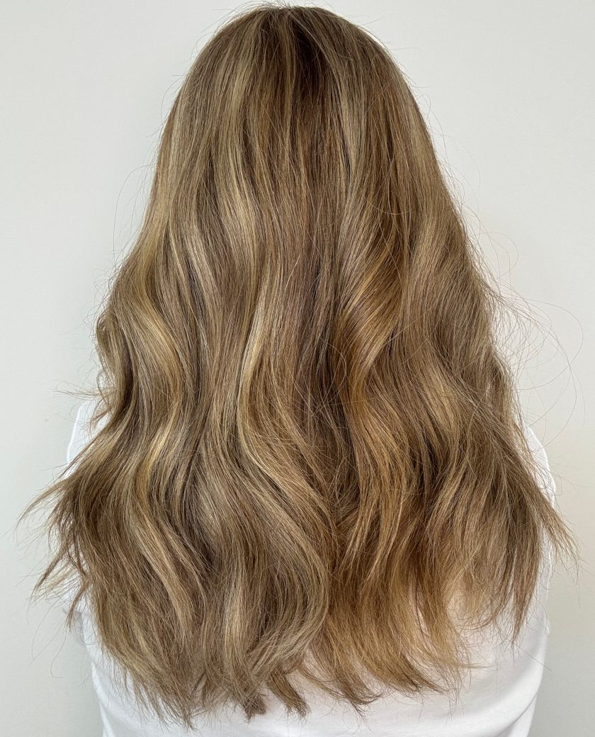 Wren wig — back view